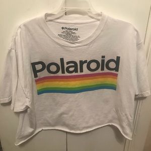 White Polaroid Shirt